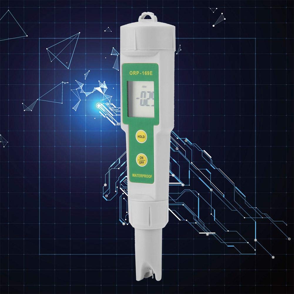 ORP-169-Tester, 1-Punkt-Korrektur Tragbarer Wasserqualitätsmonitor 1 mV Digitaler Tester Pen Abnehmb