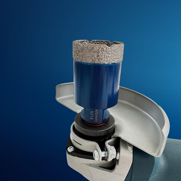 Profi Diamant Fliesenbohrkrone 45mm | Premium Qualität | Nutzlänge 4 cm | Winkelschleifer/Bohrmaschi