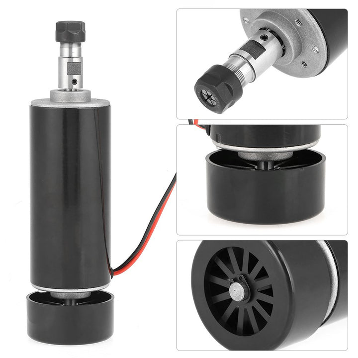Spindelmotor, ER11 500W High Speed Brushless PCB Spindelmotor DIY Engraver Zubehör für Massivholz PC