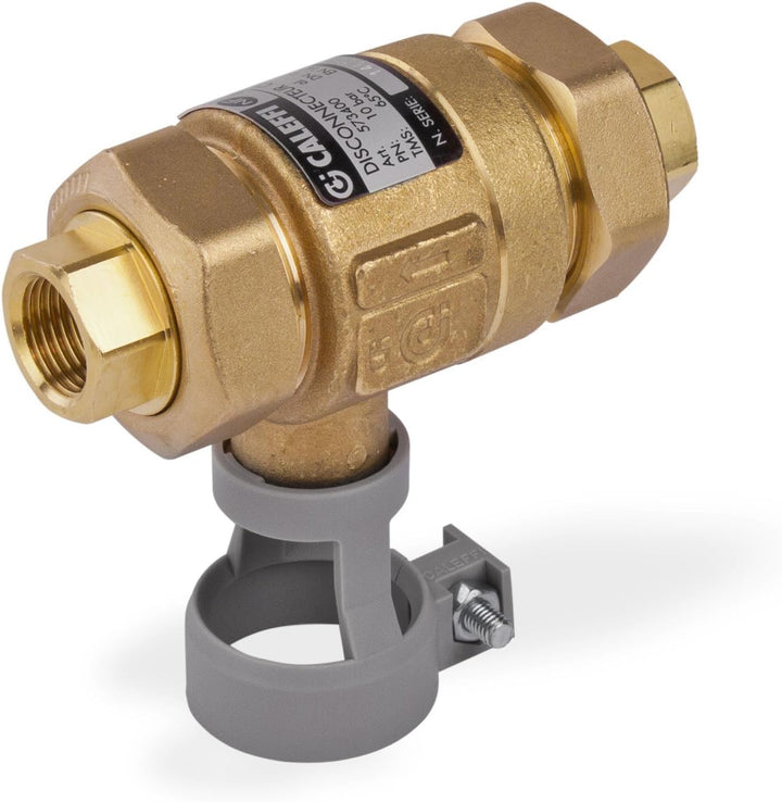 Caleffi 573400 Systemtrenner Typ CA 1/2 Zoll Rohrtrenner Sicherheitsventil Heizungsventil Druckbegre