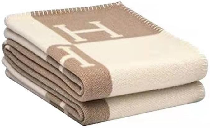 Luxusdecke aus Kaschmir & Wolle – Perfekte Kuscheldecke für Sofa & Sessel, Stilvoll und Wärmend, Ide