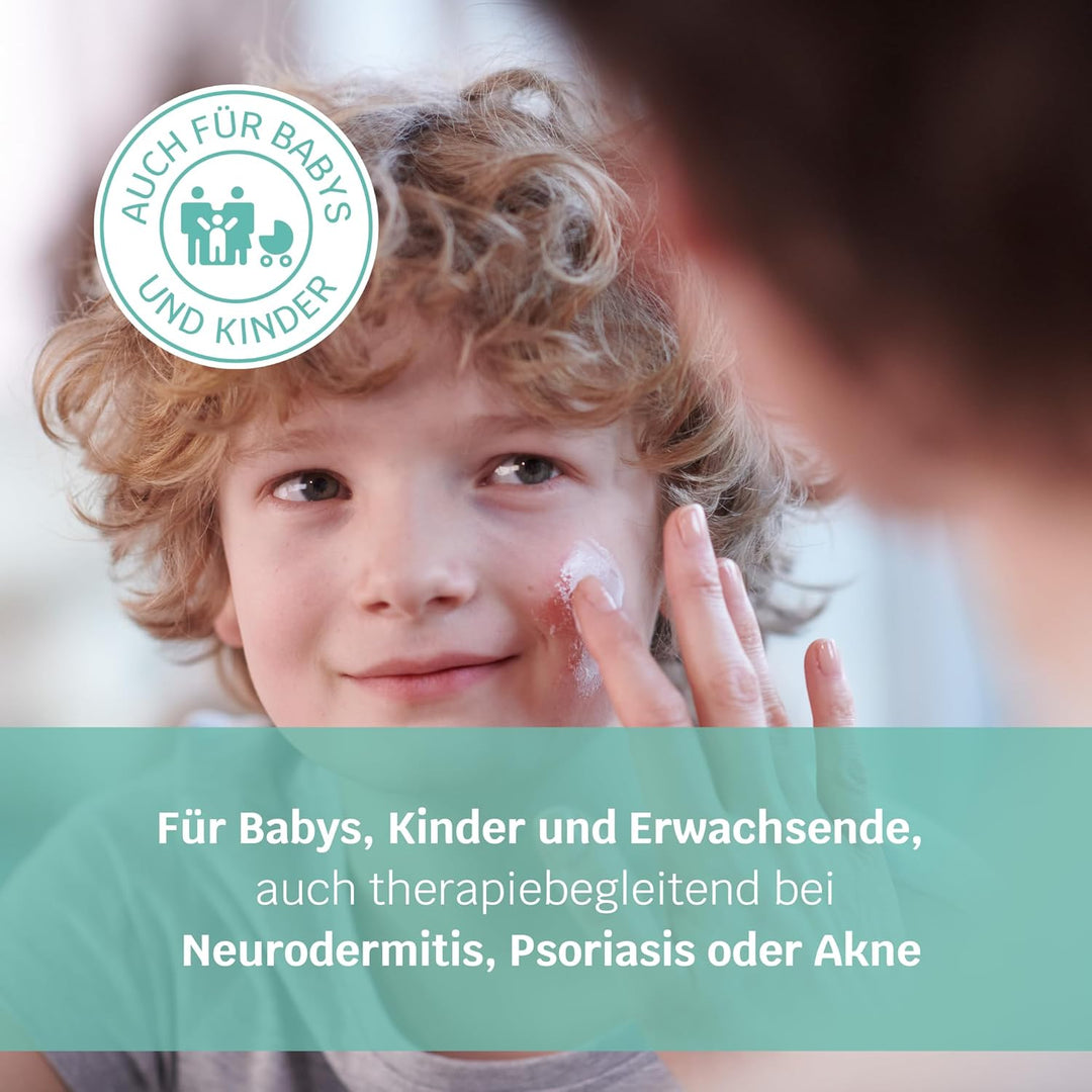 SIRIDERMA Intensiv-Pflegemaske Akut | ohne Duftstoffe | Basische Creme-Maske | 150 ml | Vegane Hautp