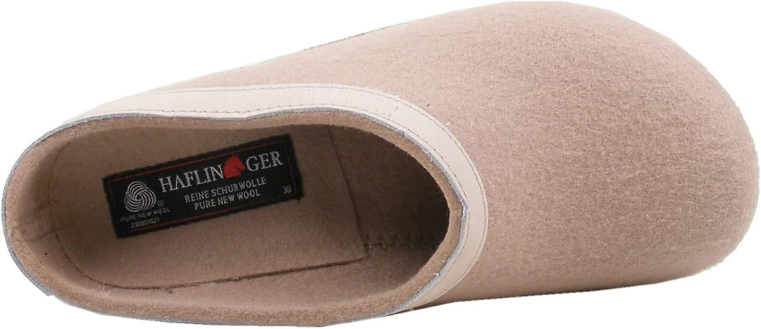 Haflinger Torben Unisex-Erwachsene Pantoffeln, Braun