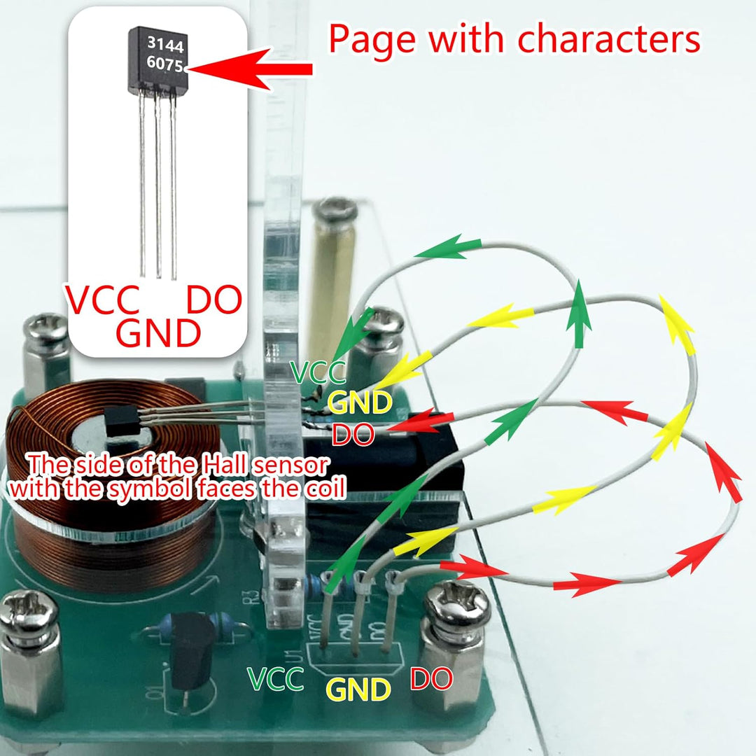 EIELE Elektronischer Oszillator Spass-Lötset Bausatz für elektromagnetische Oszillation Elektronisch