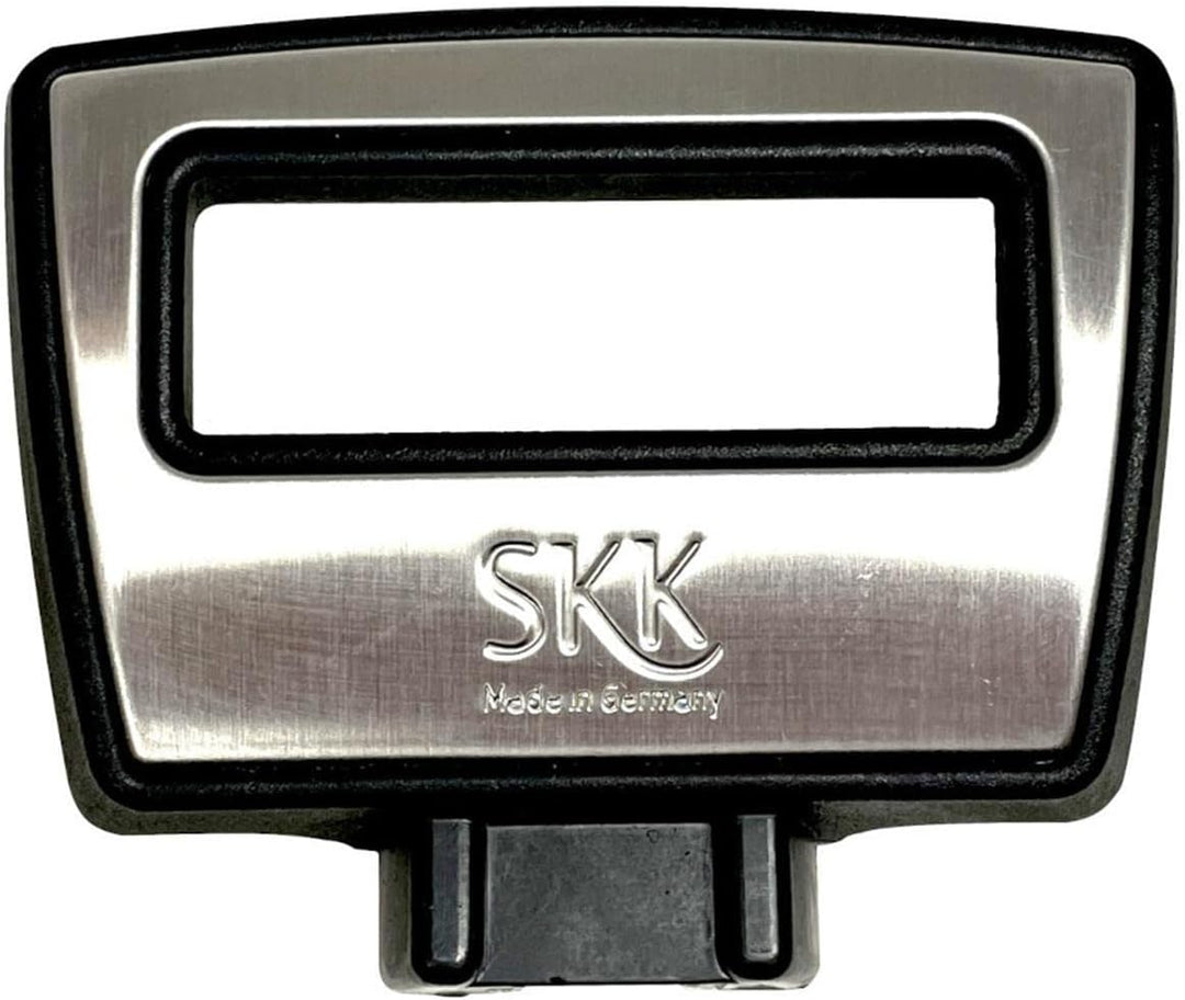 SKK grosser Antihaft Gussbräter 40x24 cm - ohne Induktion - rechteckiger Aluguss Bräter mit Glasdeck