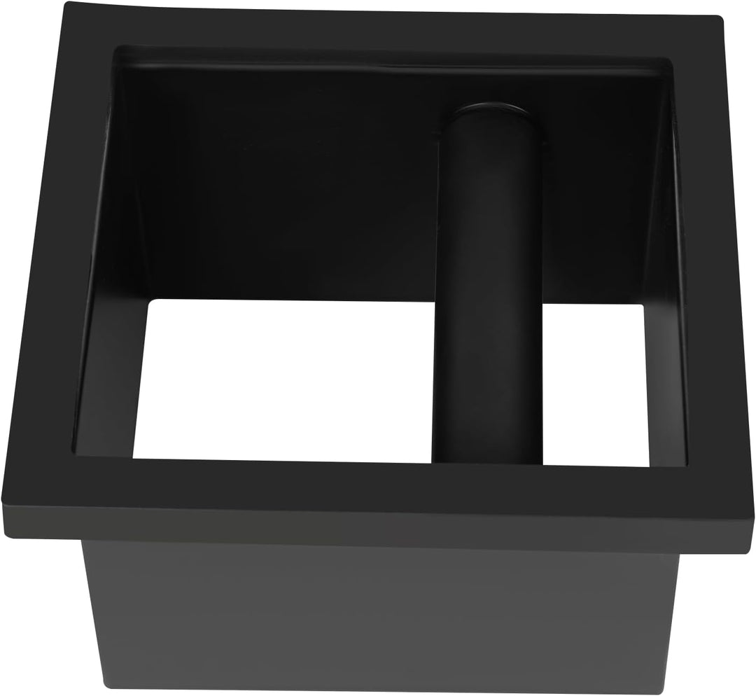 Edelstahl Kaffeeklopfbox, Abklopfbehälter Für Kaffeesatz, Bodenlose Klopf-Rückstand-Box Für Küchen B