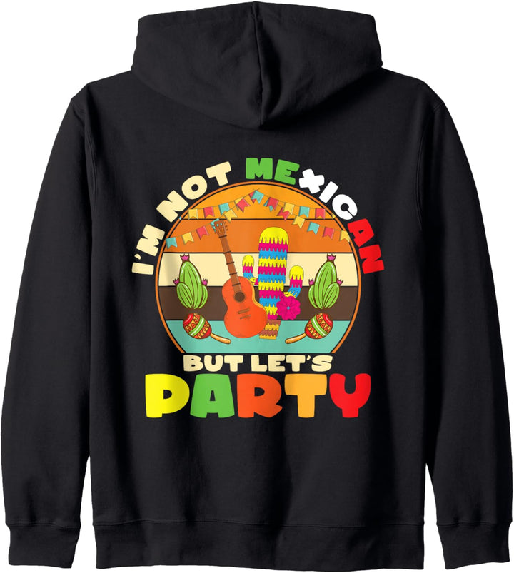 Nacho Mexican Holiday Taco Sombrero Poncho Cinco de Mayo Kapuzenjacke