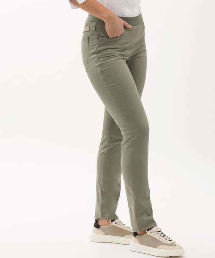 Damen Pamina Fun Super Dynamic Cotton Pigment Jeans 29W / 32L Thyme, 29W / 32L Thyme