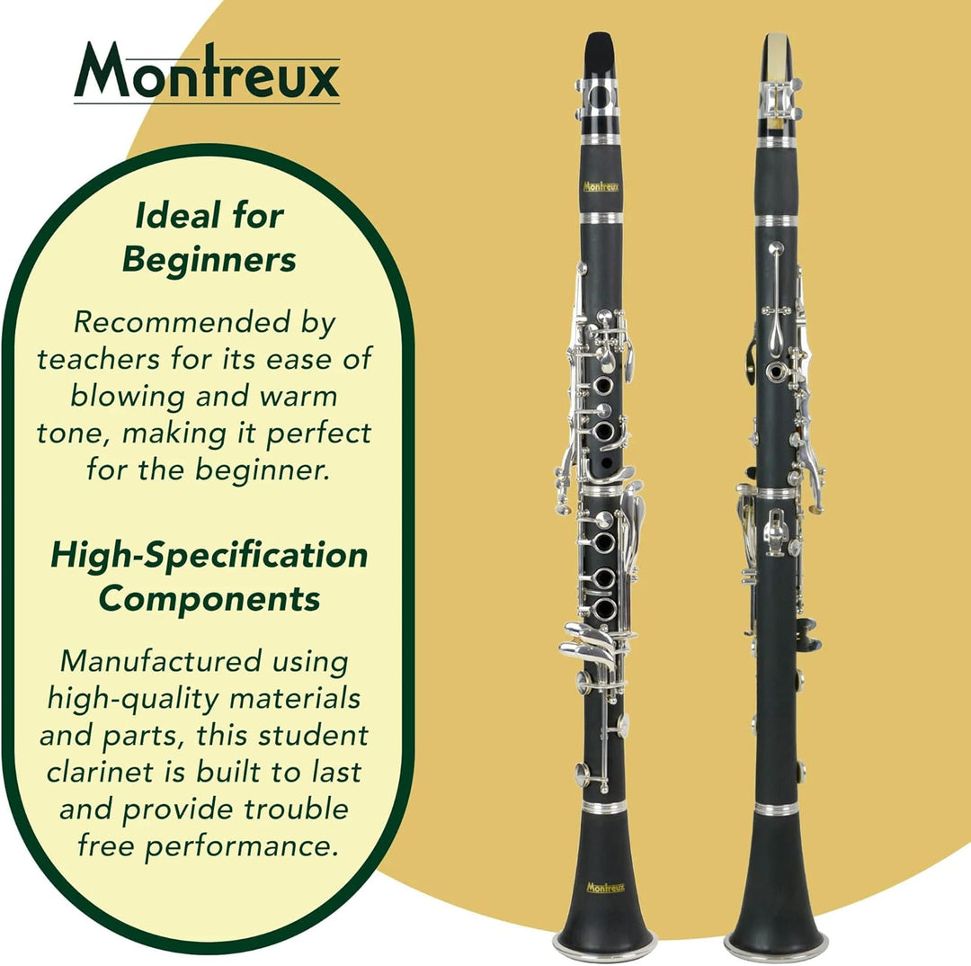 Montreux Sonata B1S B-Klarinette, Schwarz Einzelbett, Einzelbett