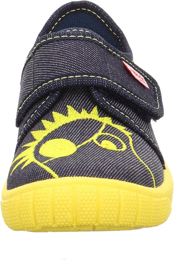 Superfit Jungen Bill Hausschuhe 33 EU Weit Blau 8060, 33 EU Weit Blau 8060