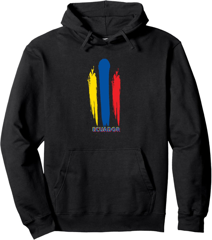 Flagge Ecuador Pullover Hoodie