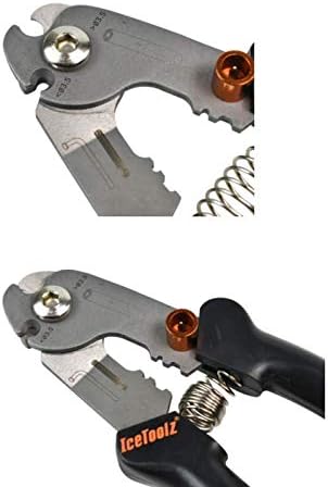 IceToolz Cable und Spoke Cutter, Schwarz, M