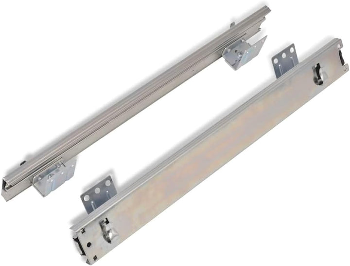 vidaXL 2X Einbauschublade 60cm Teleskopschublade Korbauszug Küchenschrank 600 mm, 600 mm