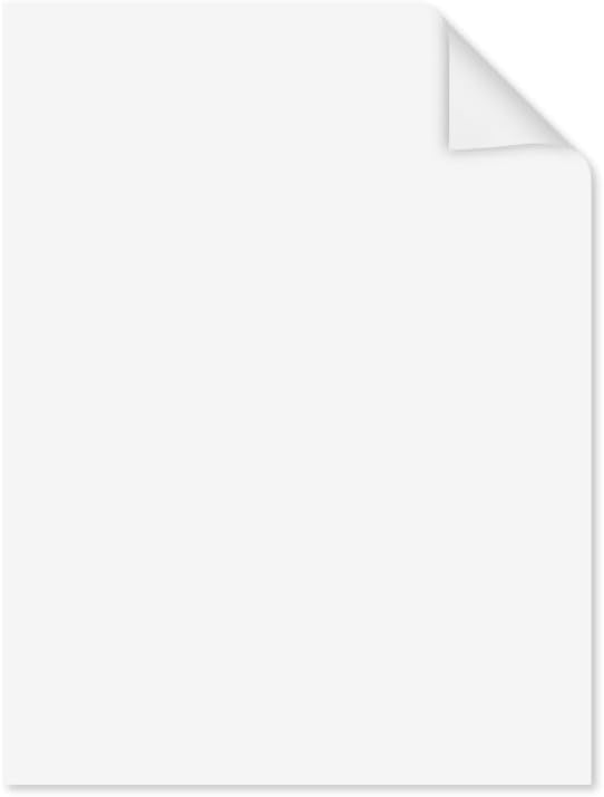 Legamaster Magic-Chart Paperchart Folie - statisch selbsthaftend - weiss - 80x60cm - abwischbar und