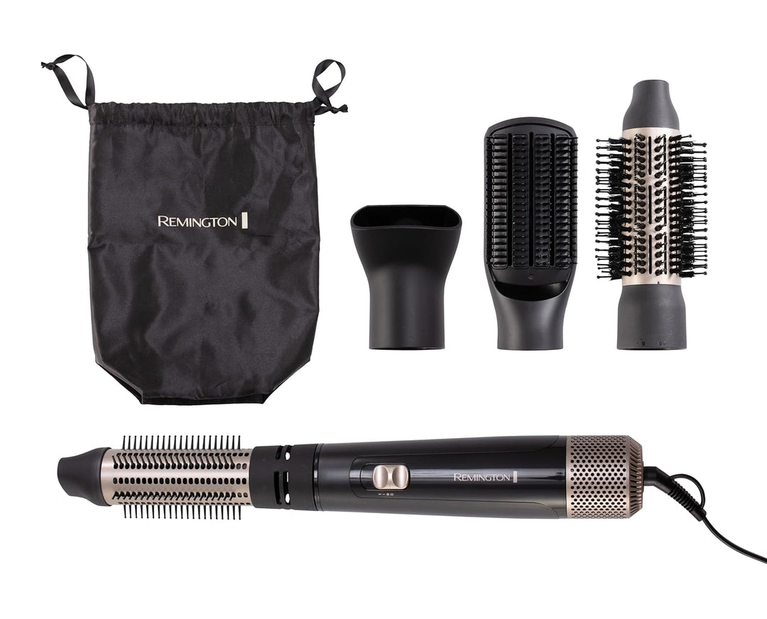Remington Warmluftbürste [inkl. 4 Aufsätze: 38mm&50mm Rundbürste, Stylingdüse, Flachbürste] Blow Dry