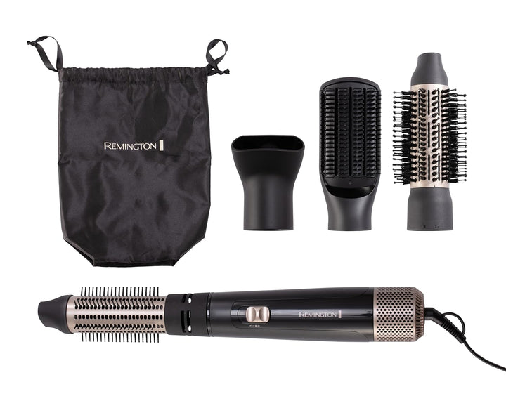 Remington Warmluftbürste [inkl. 4 Aufsätze: 38mm&50mm Rundbürste, Stylingdüse, Flachbürste] Blow Dry
