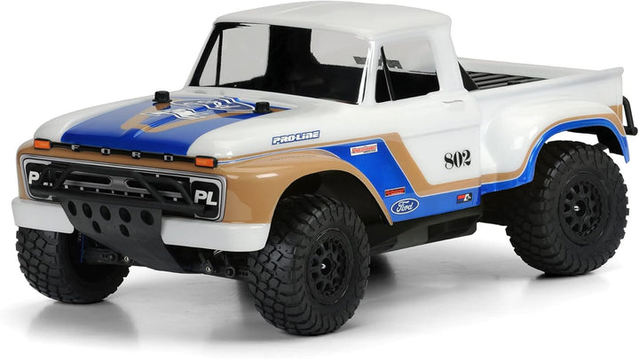 Proline 1/10 1966 Ford F-100 Clear Body: Short Course