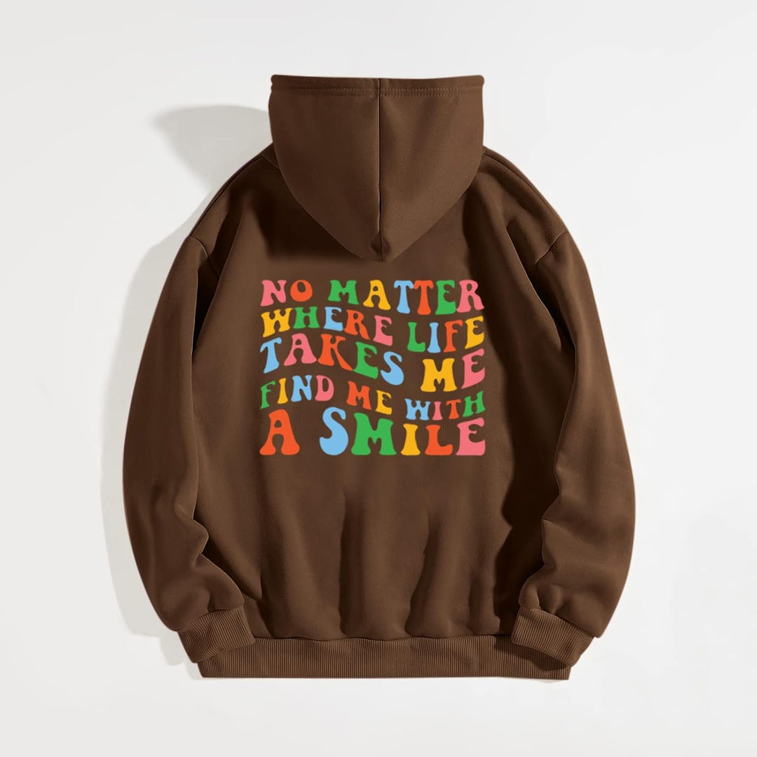 Pullover Teenager Mädchen Teenager Mädchen Pullover Locker mit Kapuze Kapuzenpullover Letter Print H