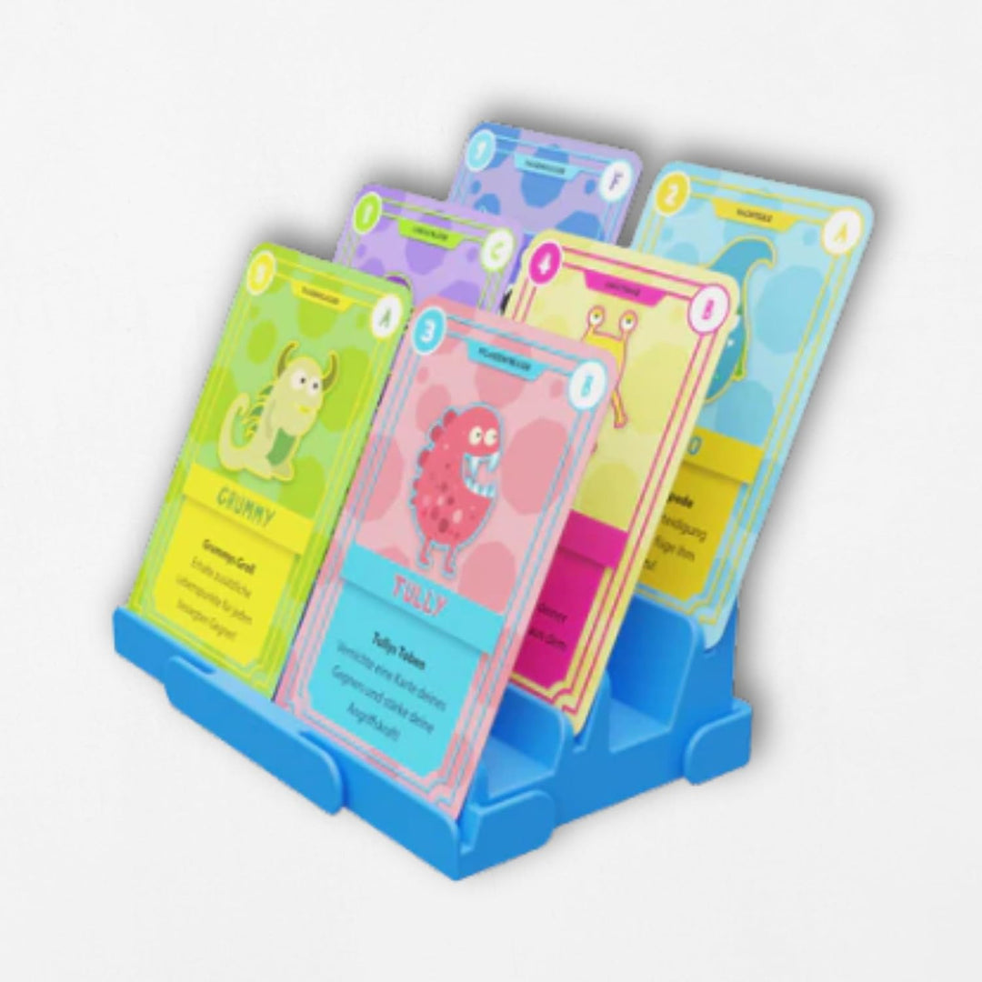 Boardgame Stuff – 6er Set modulare Token Schälchen mit Kartenhalter & Aufbewahrungsbox - Brettspiel