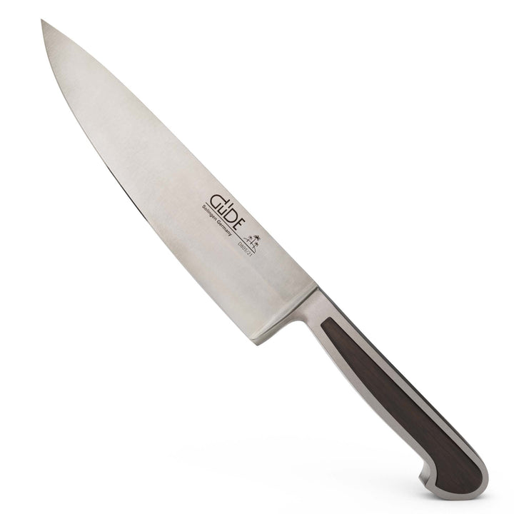GÜDE Solingen - Kochmesser geschmiedet, 21 cm, Grenadill, DELTA, Küchenmesser, Handmade Germany, Bra