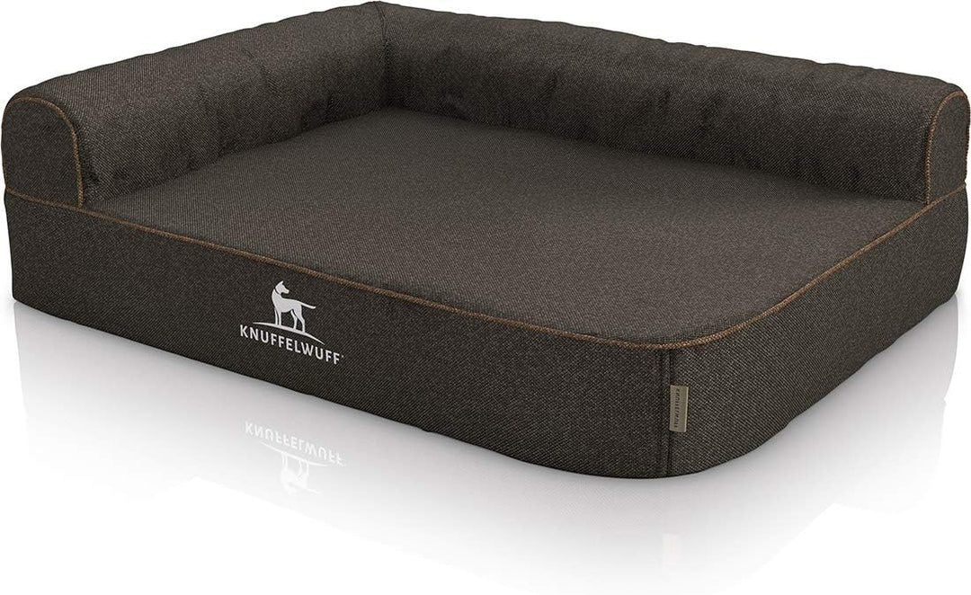 Knuffelwuff orthopädisches Eck Hundebett Marlie Hundekorb Hundesofa Hundekissen Hundekörbchen orthop