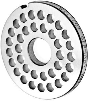 Wolfcut Lochscheiben INOX kompatibel mit Fleischwolf FEUMA TW-H82 (8,0 mm), 8,0 mm