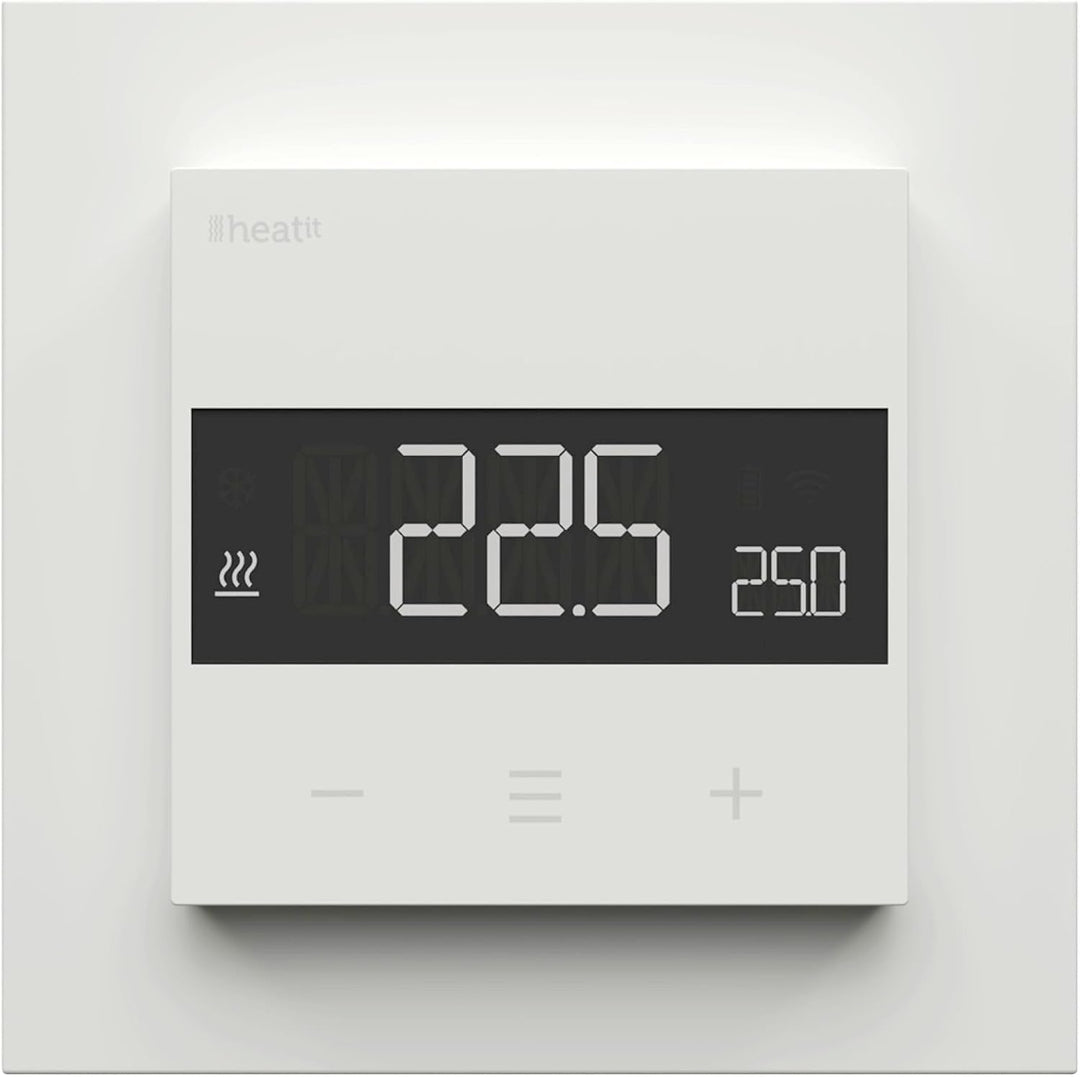 Heatit Z-TRM6 Z-Wave Plus Thermostat Raumregler mit EXT. Sensor für Fussbodenheizung elektrisch und