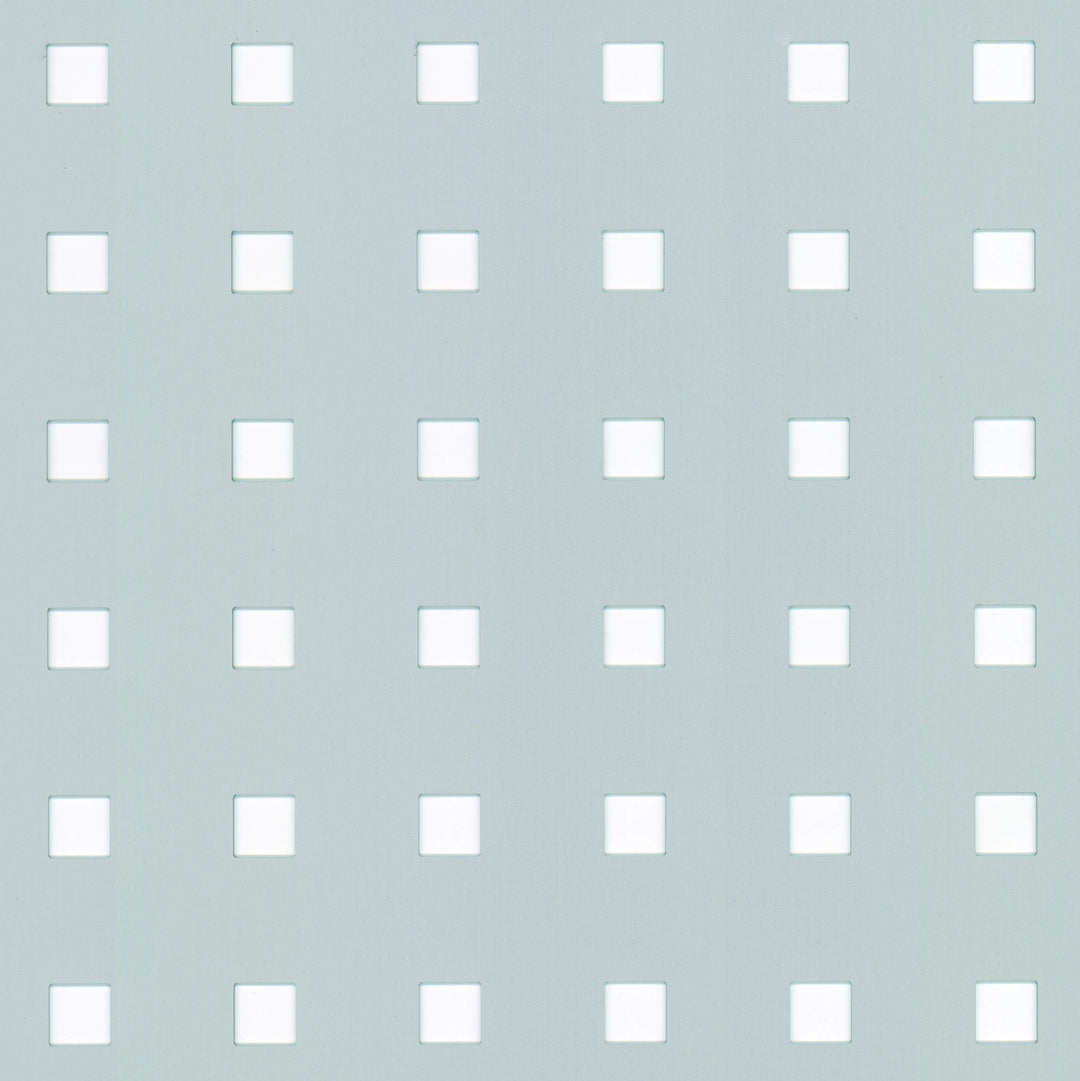 Alberts 467173 Lochblech | quadratische Lochung | Aluminium, silberfarbig eloxiert | 300 x 1000 x 0,