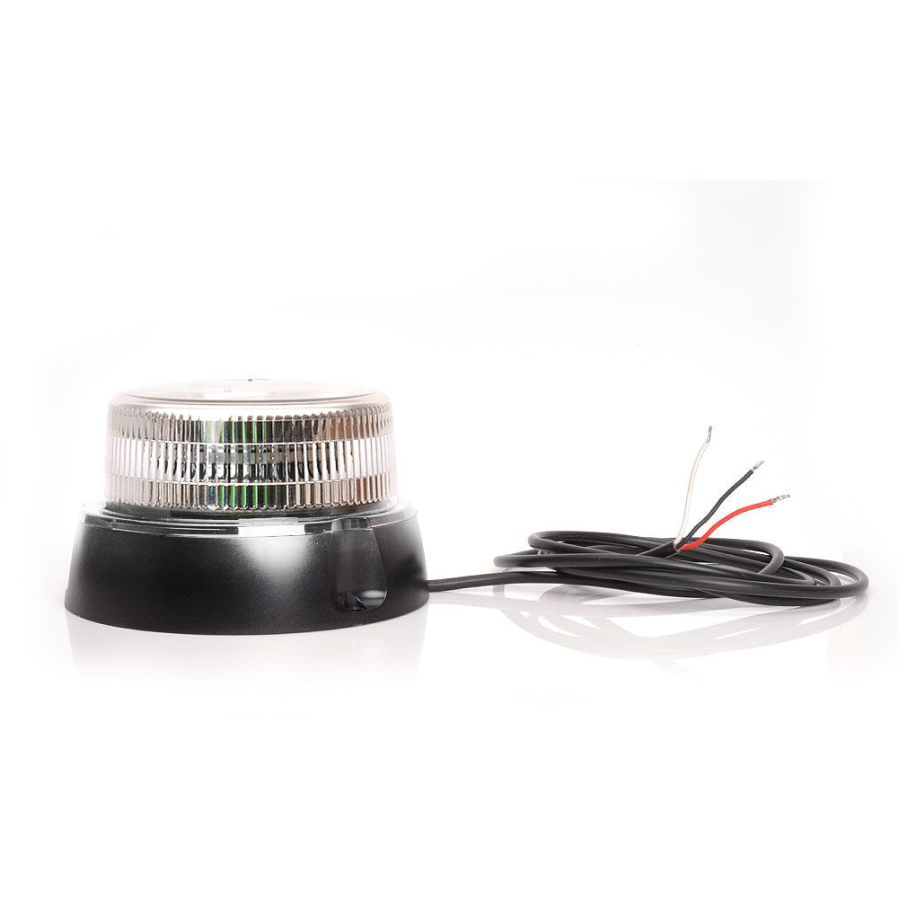 LED-MARTIN R65 Design Rundumleuchte BRILAR - klar/gelb - 3 Punkt - extrem hell