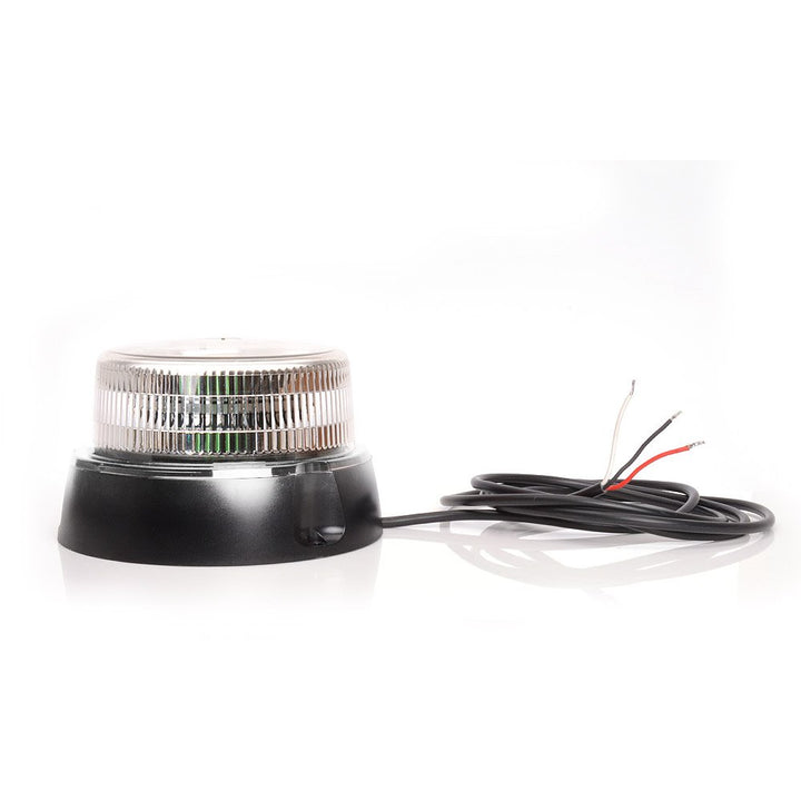 LED-MARTIN R65 Design Rundumleuchte BRILAR - klar/gelb - 3 Punkt - extrem hell