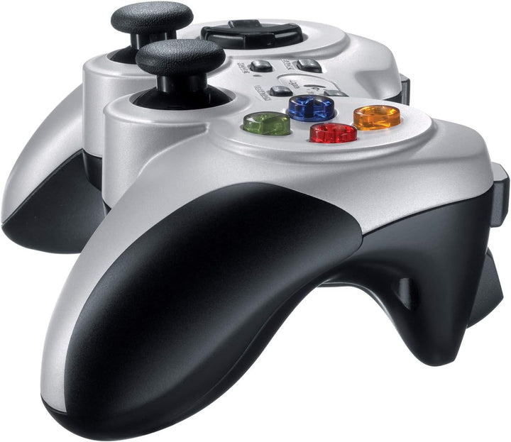 Logitech F710 kabelloses Gamepad, Spiele-Controller mit Konsolenartigem Layout, 4 Tasten D-Pad, Komf