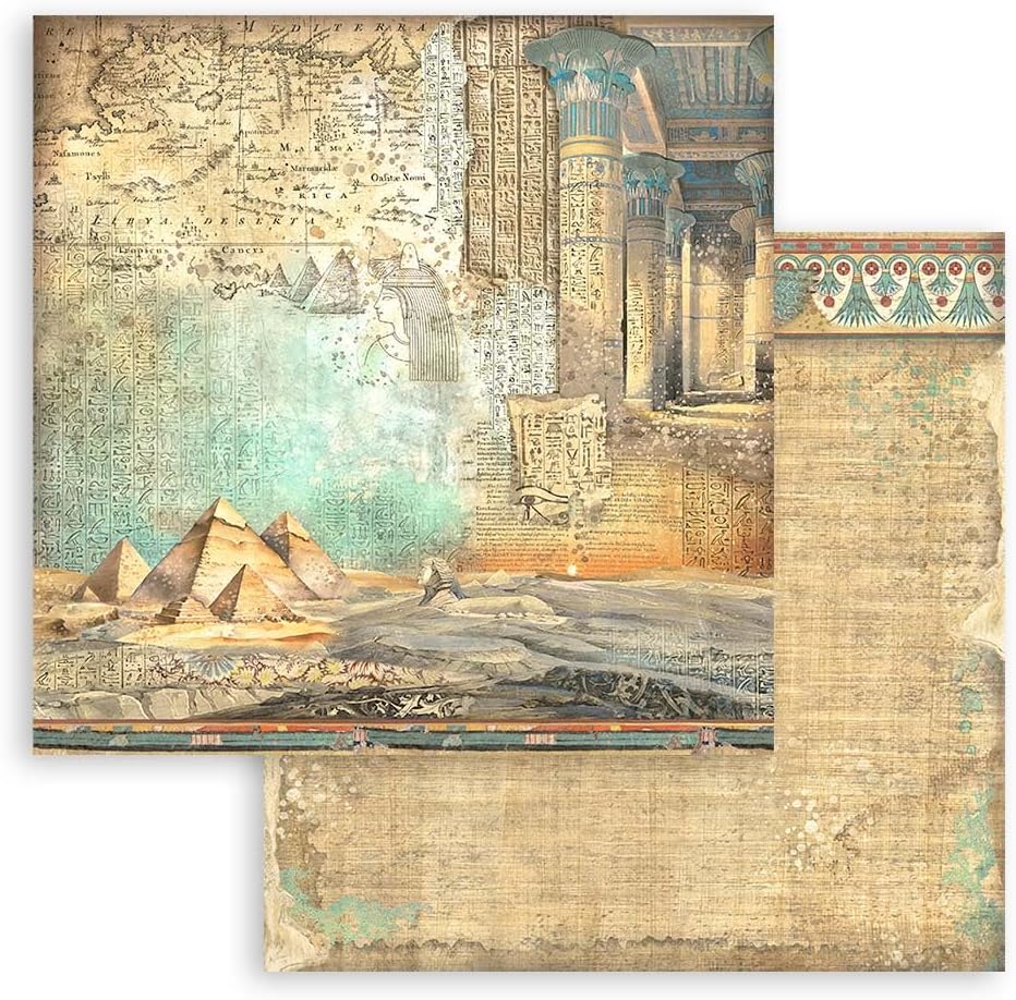 Stamperia - Scrapbook Paper Pad for Scrapbooking, Albums, Cards, Bullet Journals, and More, Acid Fre