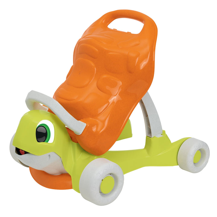 Chicco Walk&Ride Turtle Eco+, Erste Schritte, Walker und Ride 2in1, Sichere und einfache Montage, 80