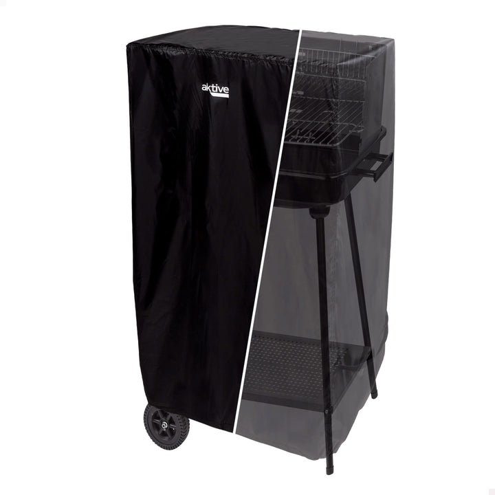 AKTIVE Wasserdichte Grillabdeckung für den Aussenbereich, verstärkt und verstellbar, 100 % Polyester
