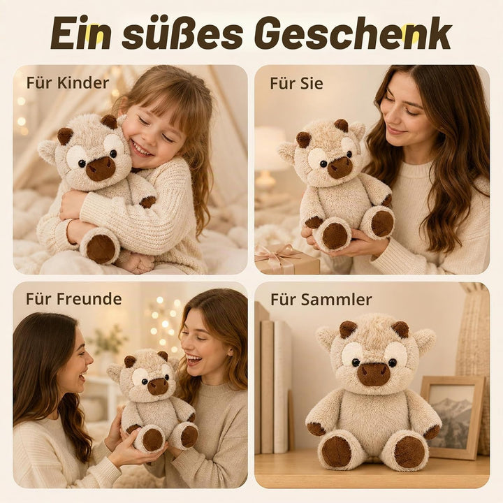 Kuh Kuscheltier,Plüschtier Kuh 45cm,Laufendes Kuscheltier,Running Cow Plush,Kuscheltiere Plüschtier