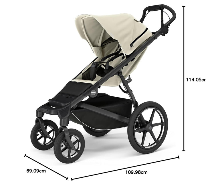 Thule Urban Glide 4-wheel Buggy Für Jedes Terrain Soft Beige on Black One-Size Soft Beige on Black E