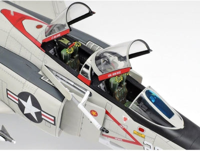 Tamiya 61121-000 Fahrzeug 61121 1:48 F-4B Phantom II Mcdonnell Douglas-Originalgetreue Nachbildung,