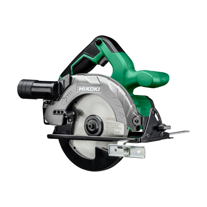HiKOKI Akku Handkreissäge, C1806DA (18V, Brushless, Schnellstopp-Motorbremse, Kreissäge Ø 165 mm, mi