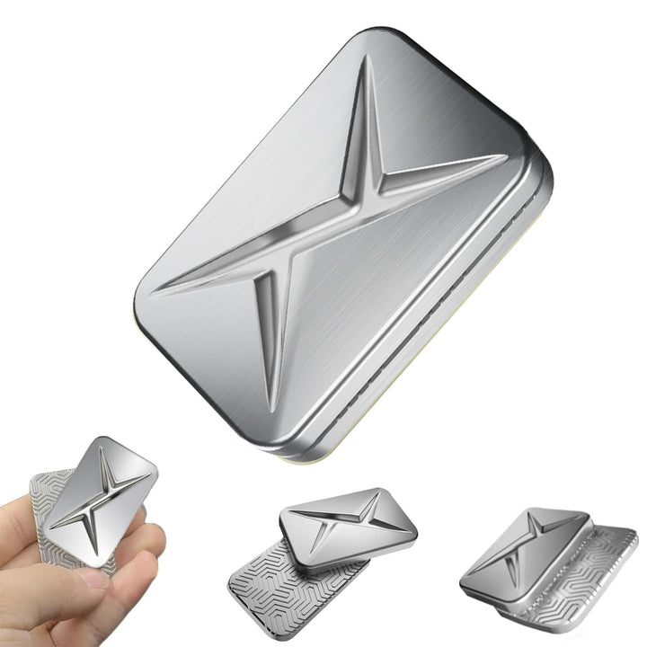 Vitoki Metall-Fidget-Slider für Erwachsene, magnetisches Fidget-Spielzeug mit All-Slide zur Linderun