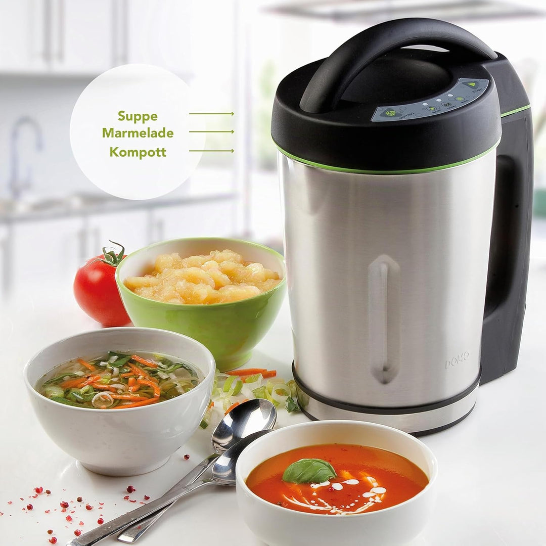 Domo DO498BL Suppenkocher, Rostfreies Metall, 1.6 liters,