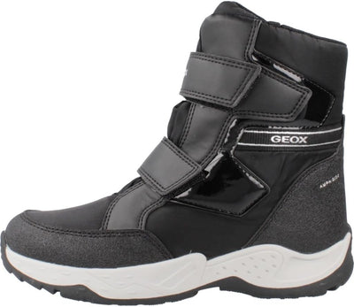 Geox Mädchen J Sentiero Girl B Ab Ankle Boot 25 EU Schwarz, 25 EU Schwarz