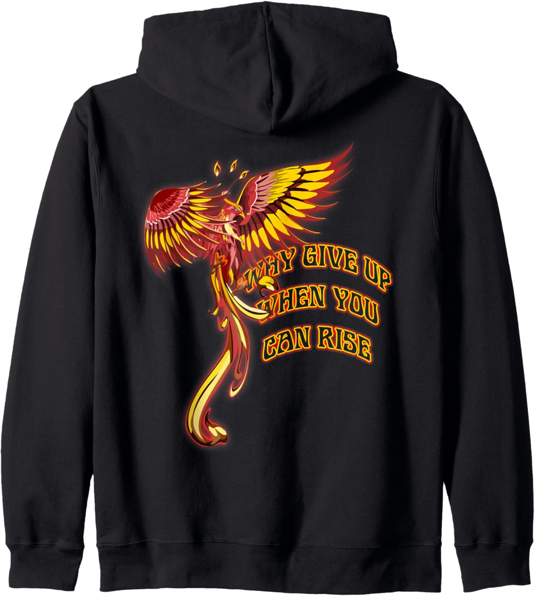 Phoenix Firebird Mythical - Warum aufgeben, wenn du aufstehen kannst Kapuzenjacke