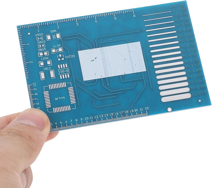 Toyvian Mikrolötset für Elektronische Bauteile mit 125 Komponenten und 274 Lötstellen Pcb Material z