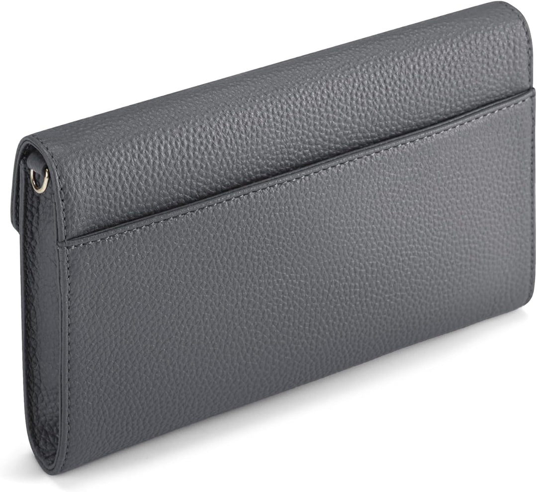 Lazarotti Bologna Leder Handtasche Damen | abnehm- & längenverstellbarer Schulterriemen | mittelgros