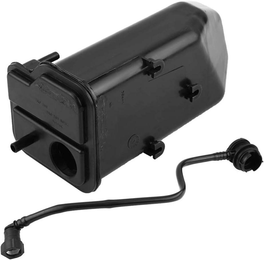 Nikou Aktivkohlebehälter und -Schlauch für 1K0201801E 1K0201797AE Passend for Vw Audi Jetta Golf Koh