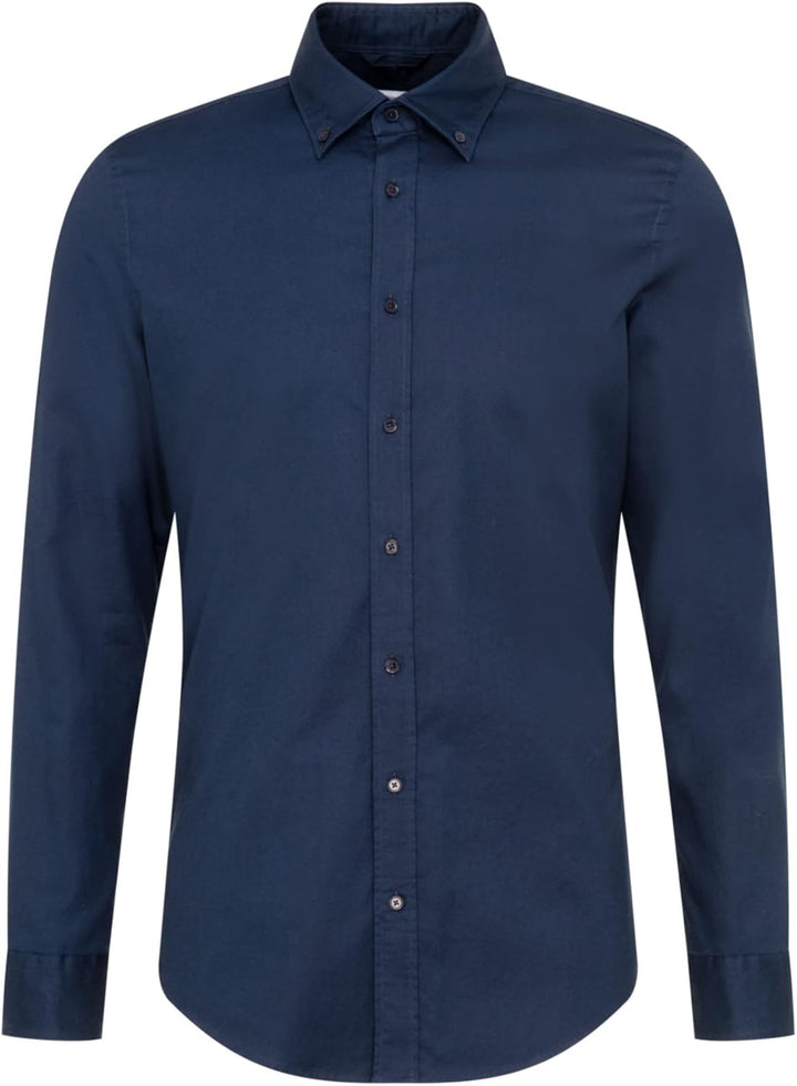 Seidensticker Herren Business Hemd - Bügelfreies Hemd mit sehr schmalem Schnitt - X-Slim Fit - Langa