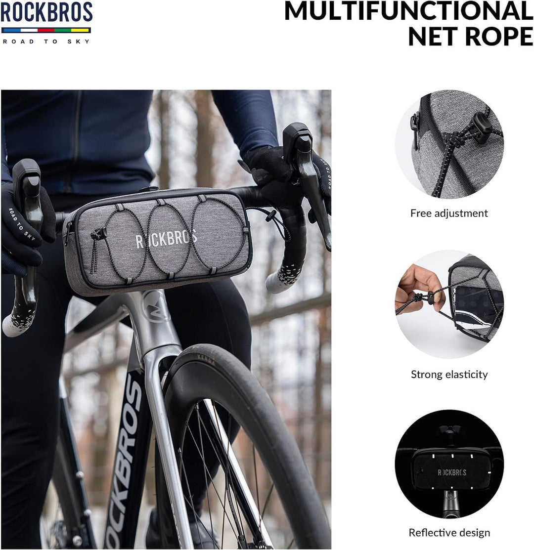 ROCKBROS Road-to-Sky Lenkertasche Fahrrad Tasche Selbstentworfene Fahrradtasche Wasserabweisende Ref