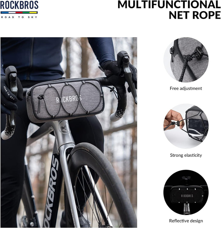ROCKBROS Road-to-Sky Lenkertasche Fahrrad Tasche Selbstentworfene Fahrradtasche Wasserabweisende Ref