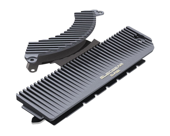ElecGear PS5 Slim SSD Kühlkörper, Pro-Version der Heatpipe + 2x Aluminium Heatsink Kühler + Wärmebrü