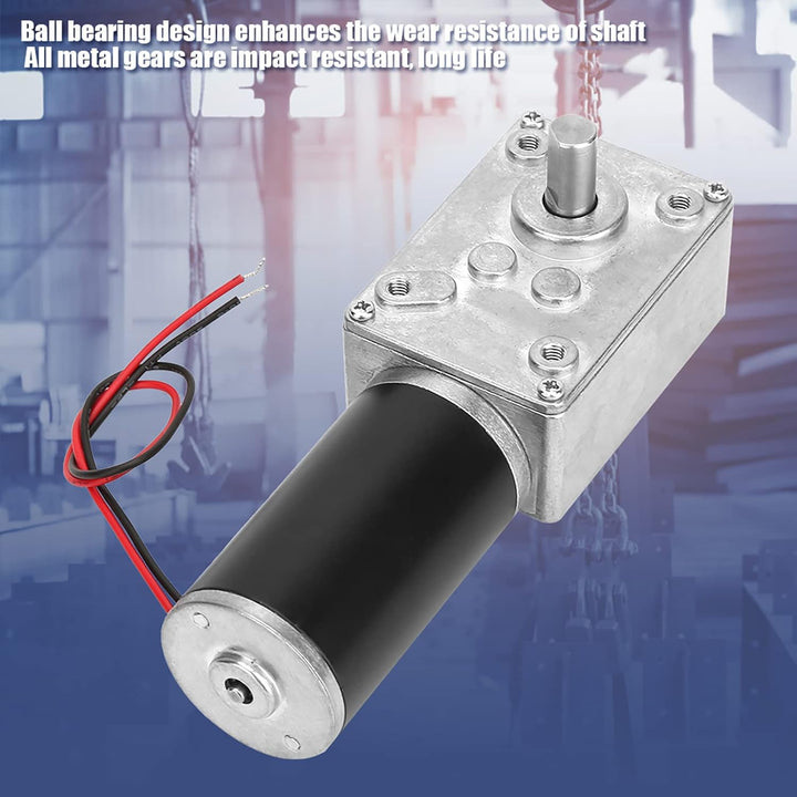 YWBL-WH DC 12V Getriebemotor Hohe Torsionsgeschwindigkeit Reduzieren Sie den elektrischen Getriebemo